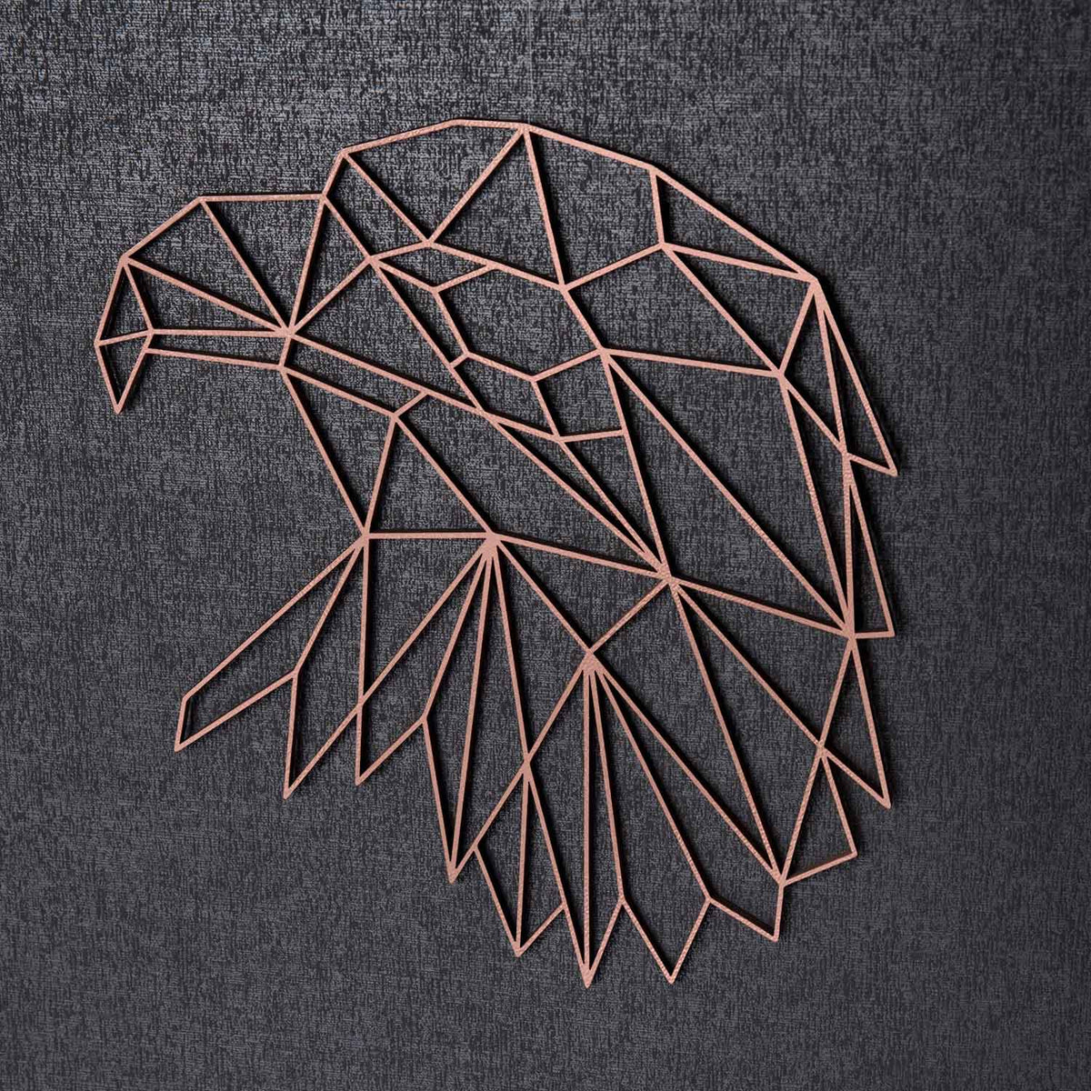 Origami Adlerkopf aus Holz -
