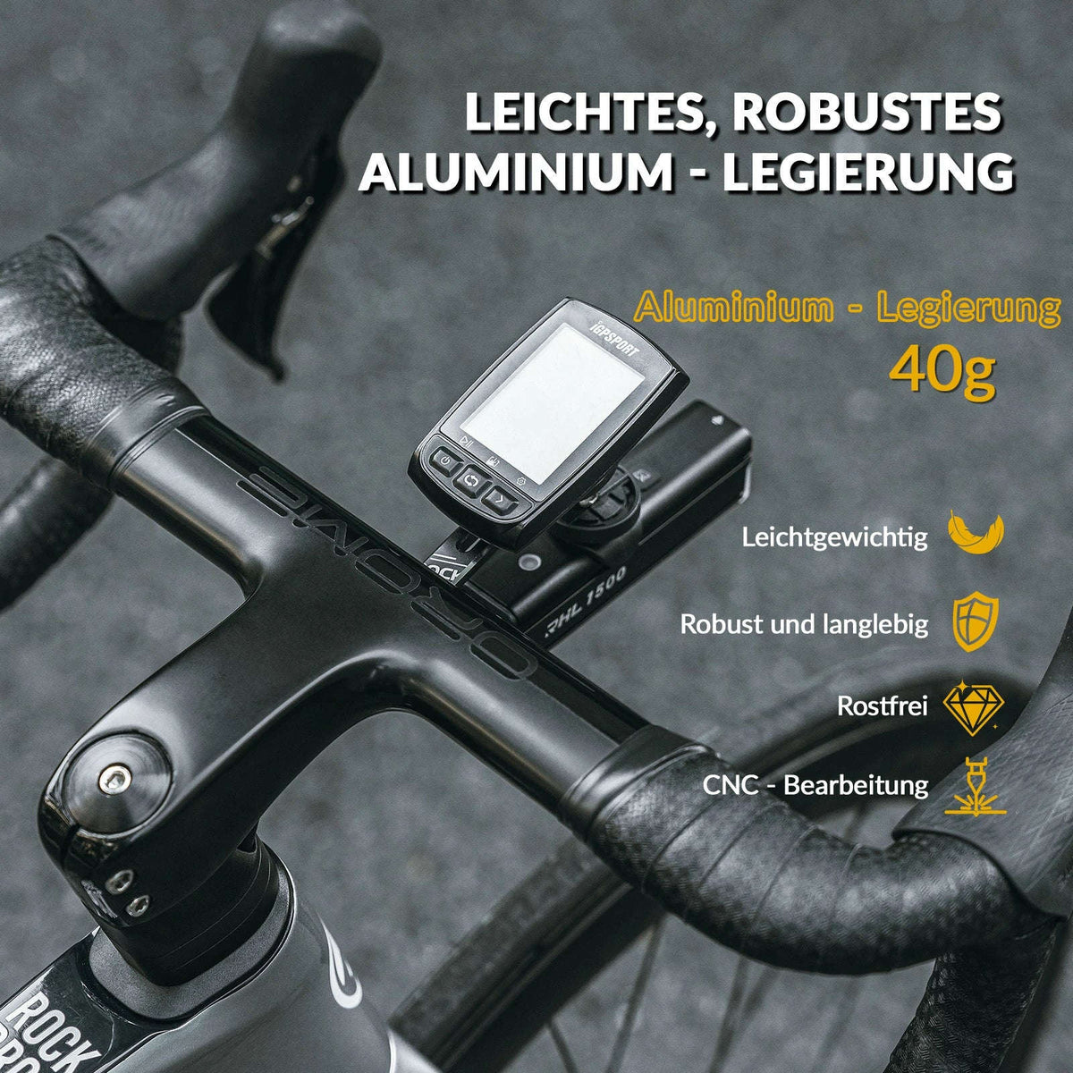 Aero Fahrradcomputer Halterung mit Schnellverschluss Leichtbau Lenkerverlängerungshalterung Namma Markt