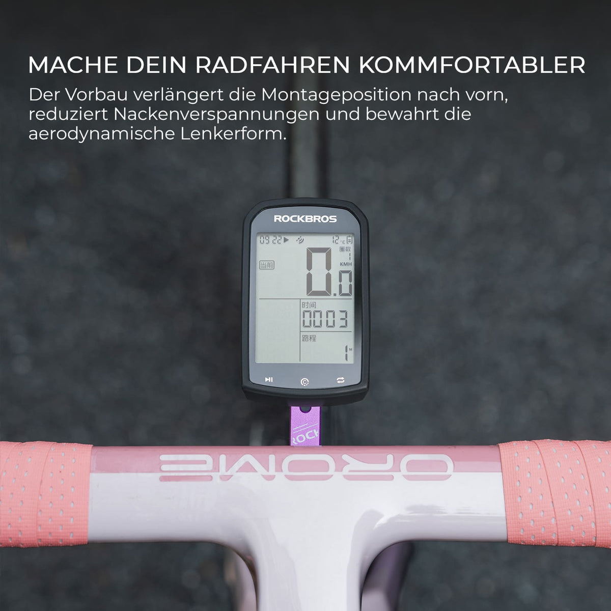 Aero Fahrradcomputer Halterung mit Schnellverschluss Leichtbau Lenkerverlängerungshalterung Namma Markt