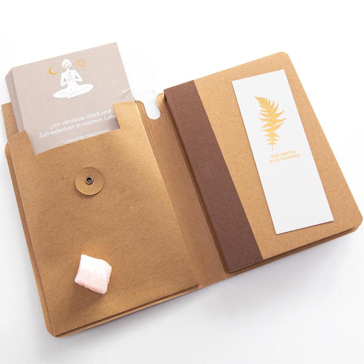 Affirmationskarten Set: 40 Affirmationen & 1 Bullet Journal