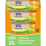 Swirl Aktive Frische Müllbeutel 35 l Reißfest & Dicht | Rolle (9 Beutel)