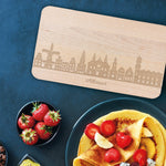 Frühstücksbrettchen Skyline Alkmaar