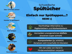 Bayern Souvenir Spültücher bedruckt (5x) - Bayrische Flagge