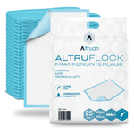 Altruflock® Bettschutzunterlagen 60 x 90cm Supersoft Extrem Saugfähig | Packung (25 Stück) Namma Markt