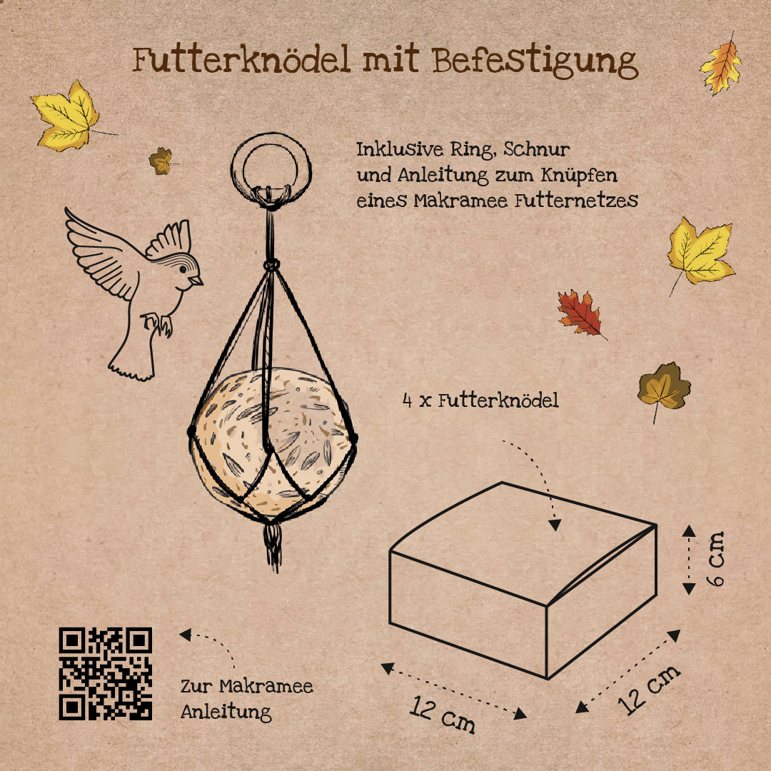 4 BIO-Leckerbissen – Futterknödel