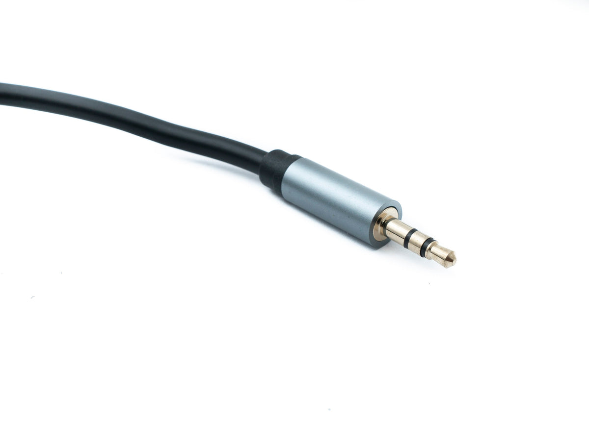 Y Audio Kabel 3 m Stereo TRS 3,5 mm Stecker zu 2x 6.35 mm Klinke TS Stecker | System-S