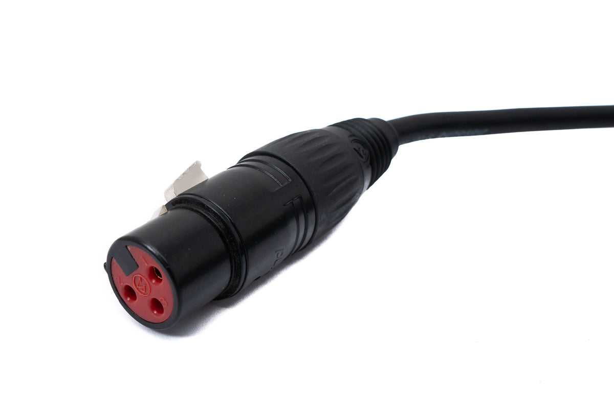 Audio Kabel 5 m XLR 3 polig Buchse zu Buchse in Schwarz | System-S