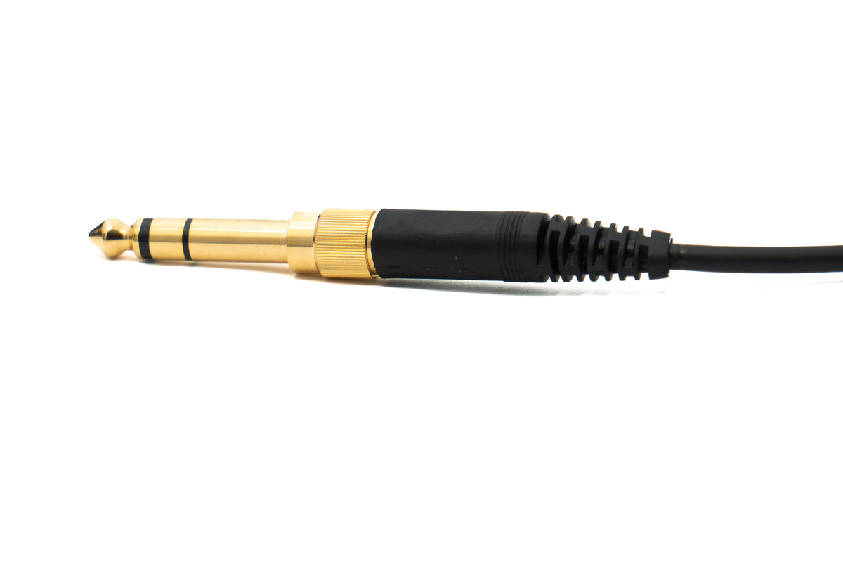 Ersatz Kabel 5 m AUX Klinke 6,35mm Stecker für Sennheiser HD 660S 650 600 580 Kopfhörer Spirale | System-S