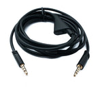 Audio Ersatz Kabel 2m AUX 3,5mm Klinke mit Lautstärkeregler für Logitech G Astro A50 A40 A30 A20 A10 G233 | System-S