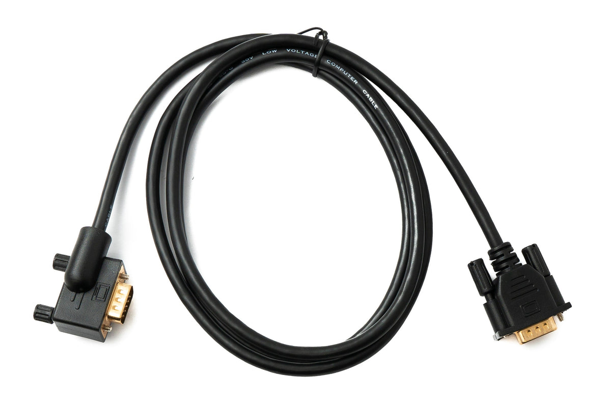 D Sub15 Kabel 150 cm HD VGA 15 Pin Stecker zu Stecker DB15 Winkel Left Angled | System-S