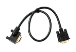 D Sub15 Kabel 50 cm HD VGA 15 Pin Stecker zu Stecker DB15 Winkel Right Angled | System-S