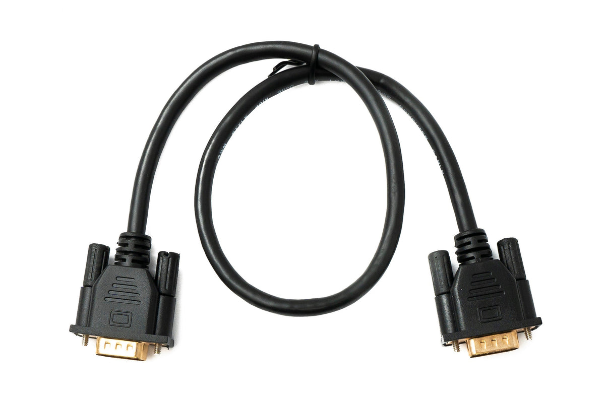 D Sub15 Kabel 50 cm HD VGA 15 Pin Stecker zu Stecker DB15 | System-S