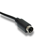S-Video Kabel 3 m Din 4 Pin Stecker zu Stecker in Schwarz | System-S