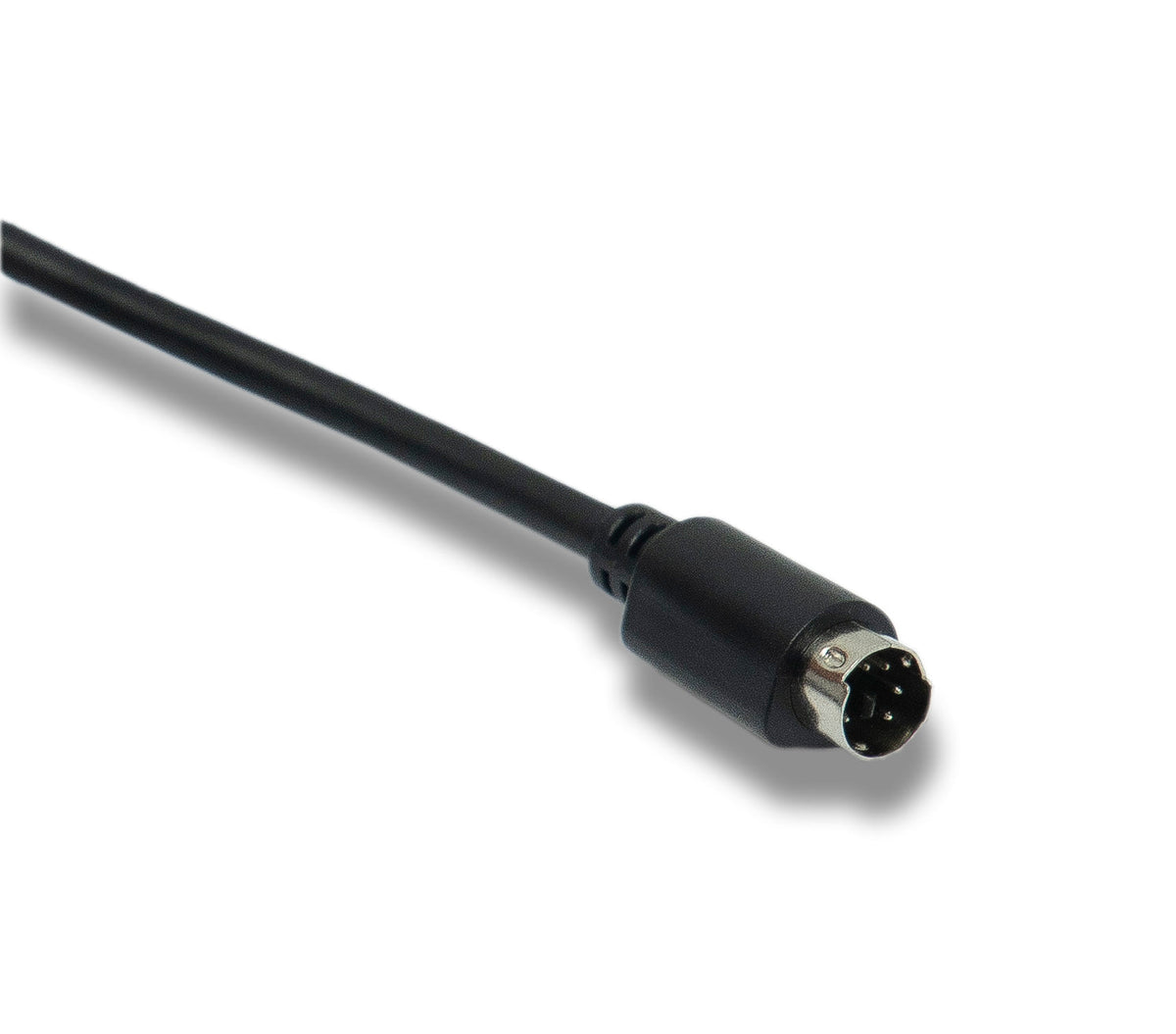 S-Video Kabel 180 cm Din 6 Pin Stecker zu Stecker in Schwarz | System-S