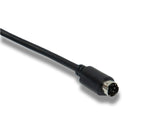 S-Video Kabel 180 cm Din 6 Pin Stecker zu Stecker in Schwarz | System-S