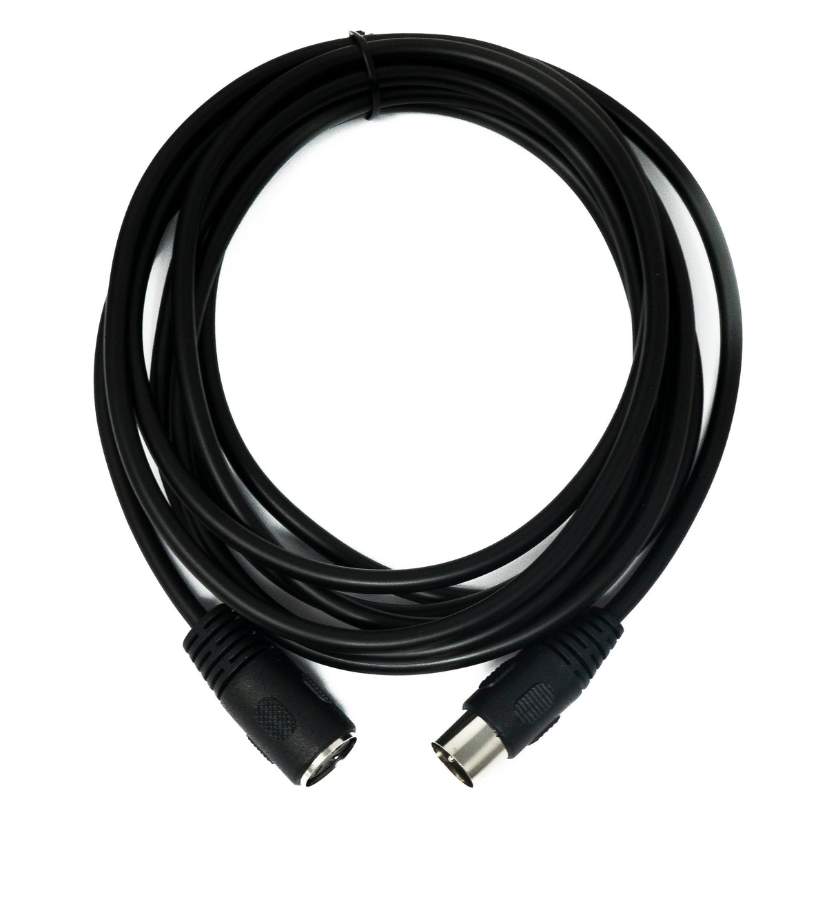 S-Video Kabel 3 m Din 3 Pin Stecker zu Buchse in Schwarz | System-S