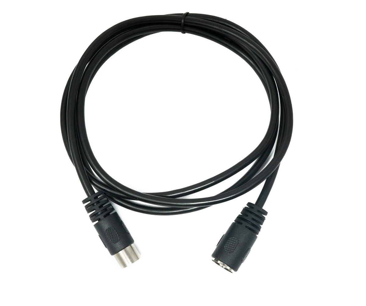 S-Video Kabel 150 cm Din 7 Pin Stecker zu Buchse in Schwarz | System-S