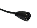 S-Video Kabel 150 cm Din 7 Pin Stecker zu Buchse in Schwarz | System-S