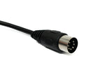 S-Video Kabel 150 cm Din 7 Pin Stecker zu Buchse in Schwarz | System-S