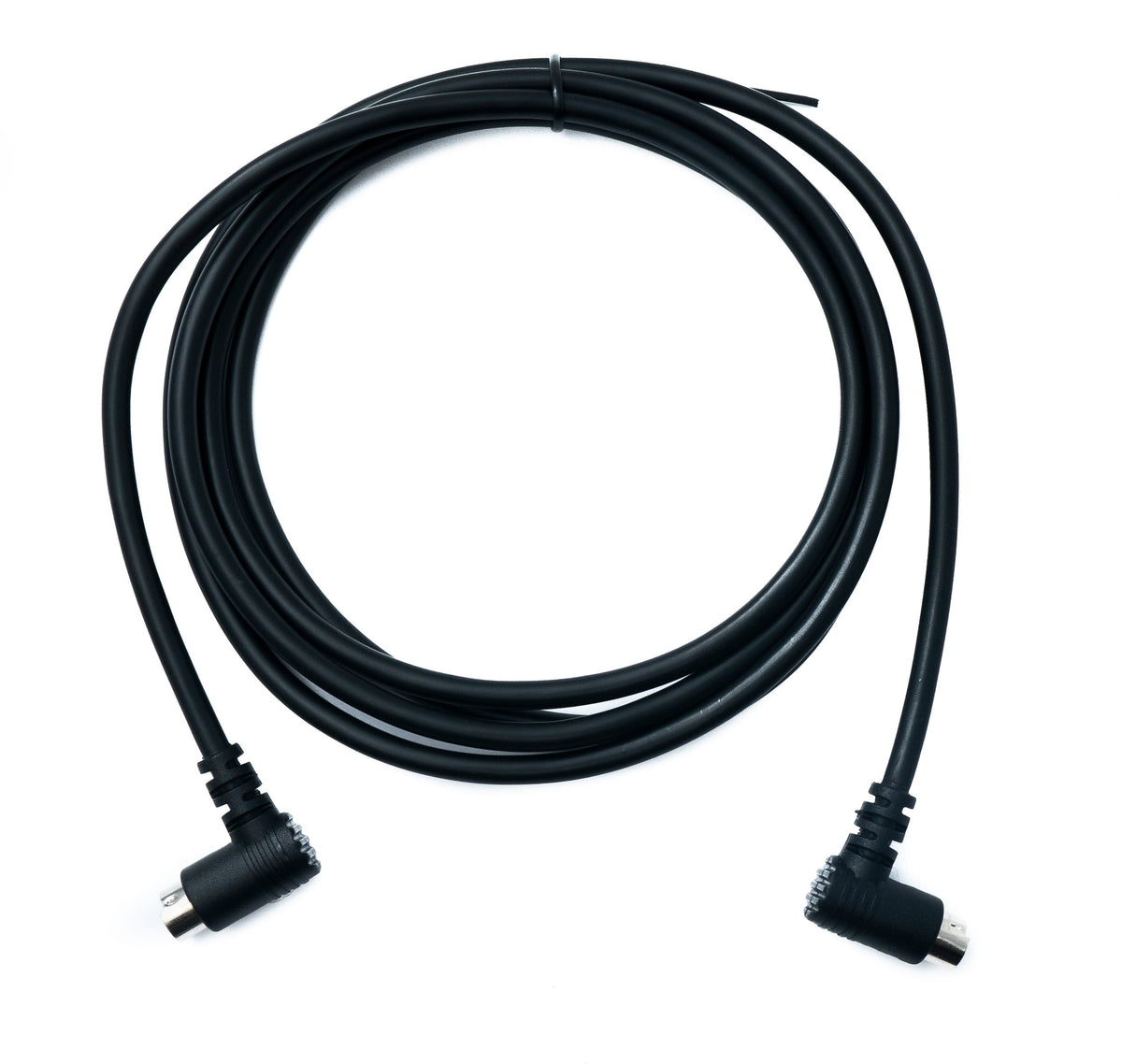 S-Video Kabel 180 cm Din 5 Pin Stecker zu Stecker Dual Winkel | System-S