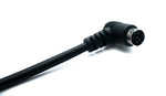 S-Video Kabel 180 cm Din 5 Pin Stecker zu Stecker Dual Winkel | System-S