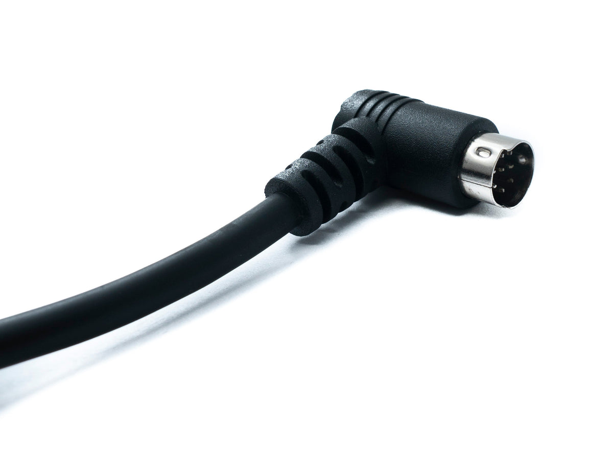 S-Video Kabel 180 cm Din 8 Pin Stecker zu Stecker Dual Winkel | System-S