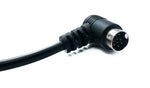 S-Video Kabel 180 cm Din 9 Pin Stecker zu Stecker Dual Winkel | System-S