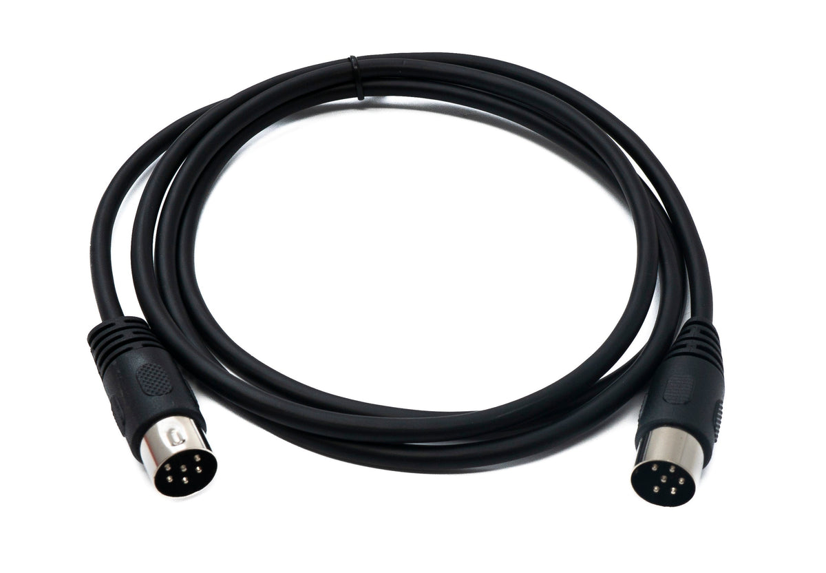 S-Video Kabel 150 cm Din 6 Pin Stecker zu Stecker Schwarz | System-S