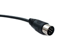 S-Video Kabel 150 cm Din 6 Pin Stecker zu Stecker Schwarz | System-S