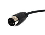 S-Video Kabel 100 cm Din 3 Pin Stecker zu Stecker Schwarz | System-S