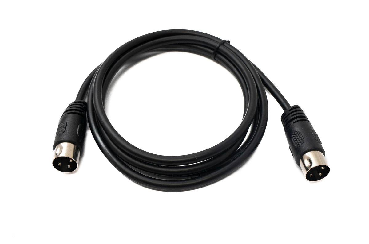 S-Video Kabel 150 cm Din 3 Pin Stecker zu Stecker Schwarz | System-S