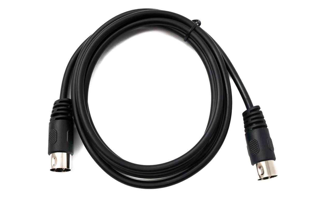S-Video Kabel 150 cm Din 3 Pin Stecker zu Stecker Schwarz | System-S
