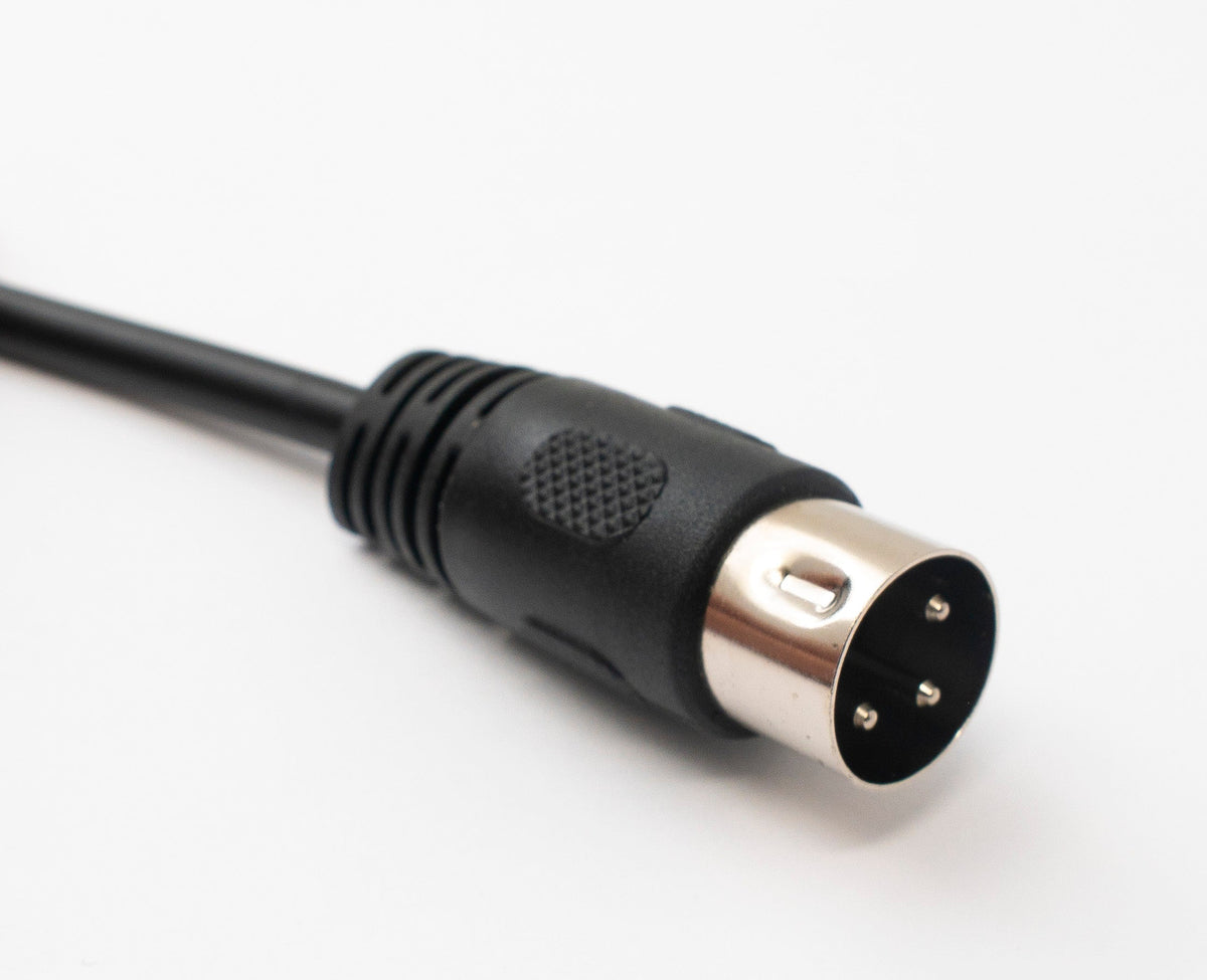 S-Video Kabel 150 cm Din 3 Pin Stecker zu Stecker Schwarz | System-S