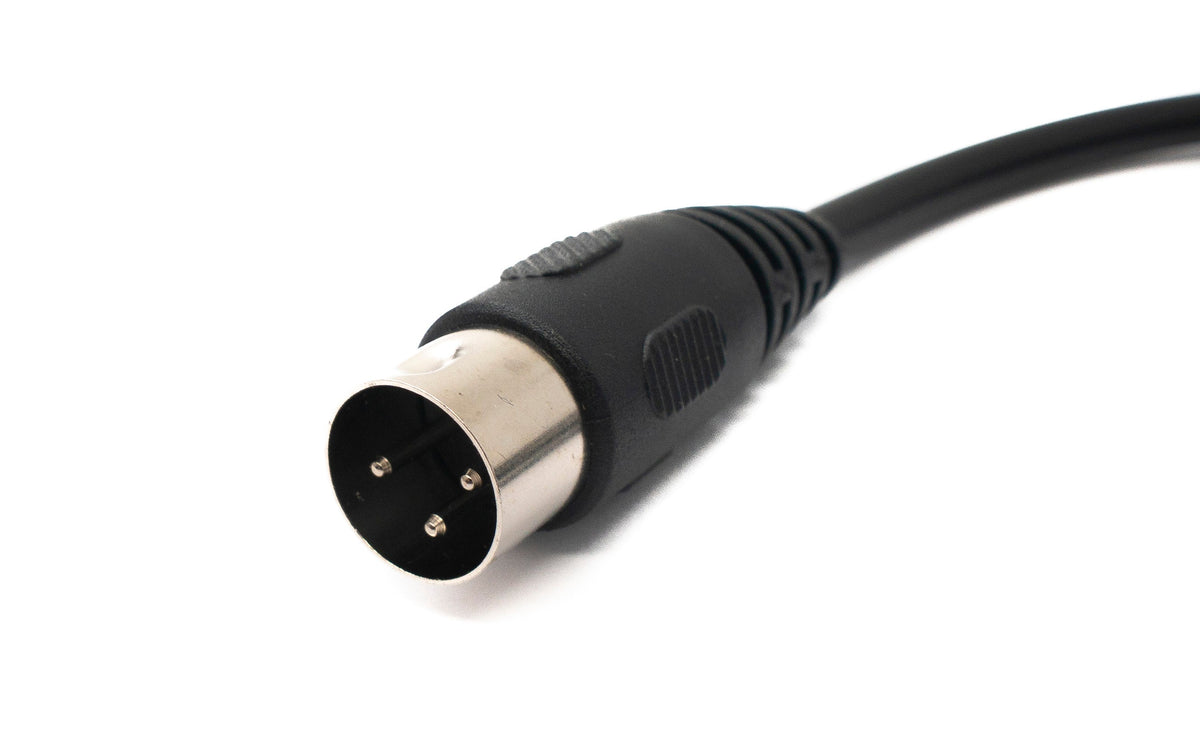 S-Video Kabel 150 cm Din 3 Pin Stecker zu Stecker Schwarz | System-S