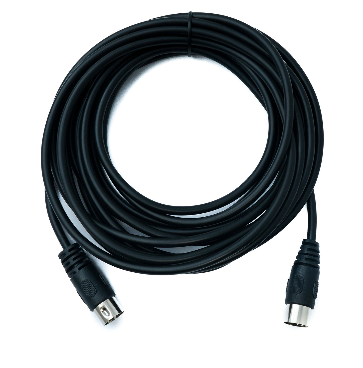 S-Video Kabel 5 m Din 3 Pin Stecker zu Stecker Schwarz | System-S