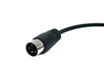 S-Video Kabel 3 m Din 4 Pin Stecker zu Stecker Schwarz | System-S