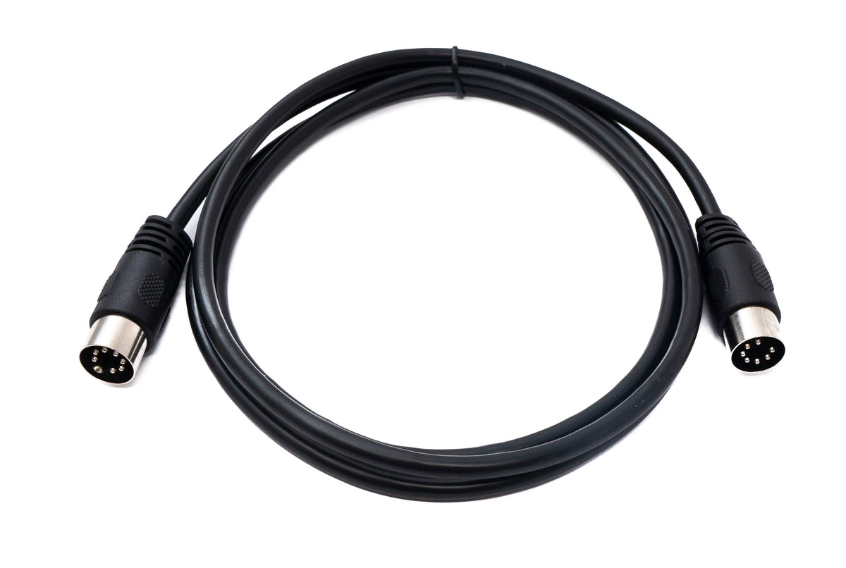 S-Video Kabel 150 cm Din 7 Pin Stecker zu Stecker Schwarz | System-S