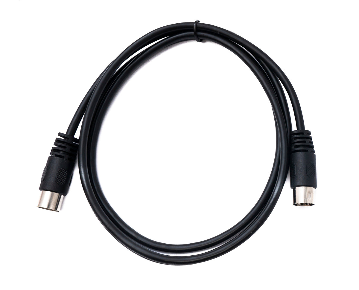 S-Video Kabel 150 cm Din 7 Pin Stecker zu Stecker Schwarz | System-S