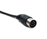 S-Video Kabel 150 cm Din 8 Pin Stecker zu Stecker Schwarz | System-S