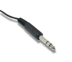 Audio Y Kabel 180 cm AUX 6,35 mm TRS Stecker zu 2x XLR 3 polig Stecker | System-S