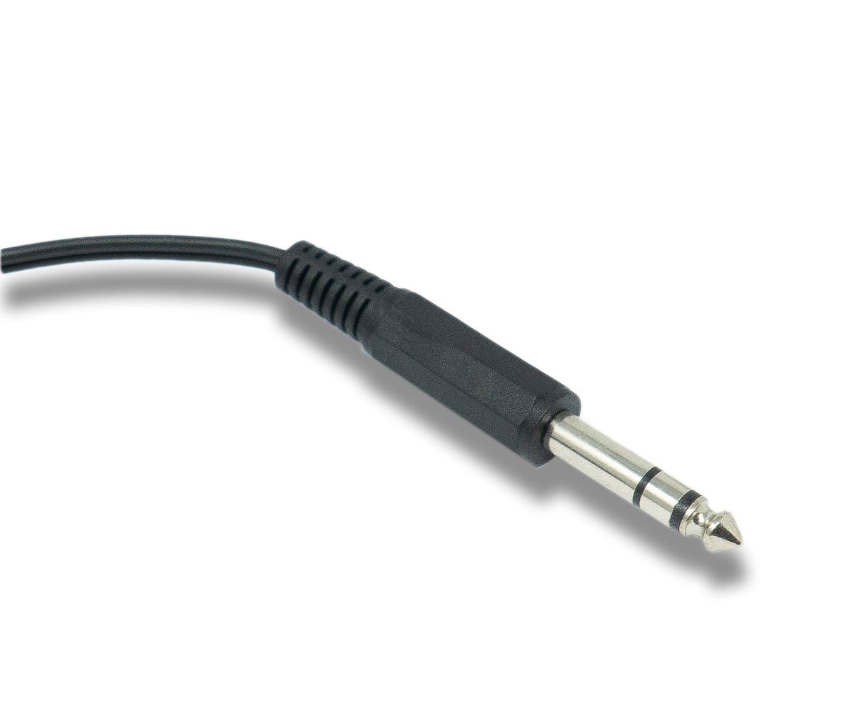 Audio Y Kabel 180 cm AUX 6,35 mm TRS Stecker zu 2x XLR 3 polig Buchse | System-S