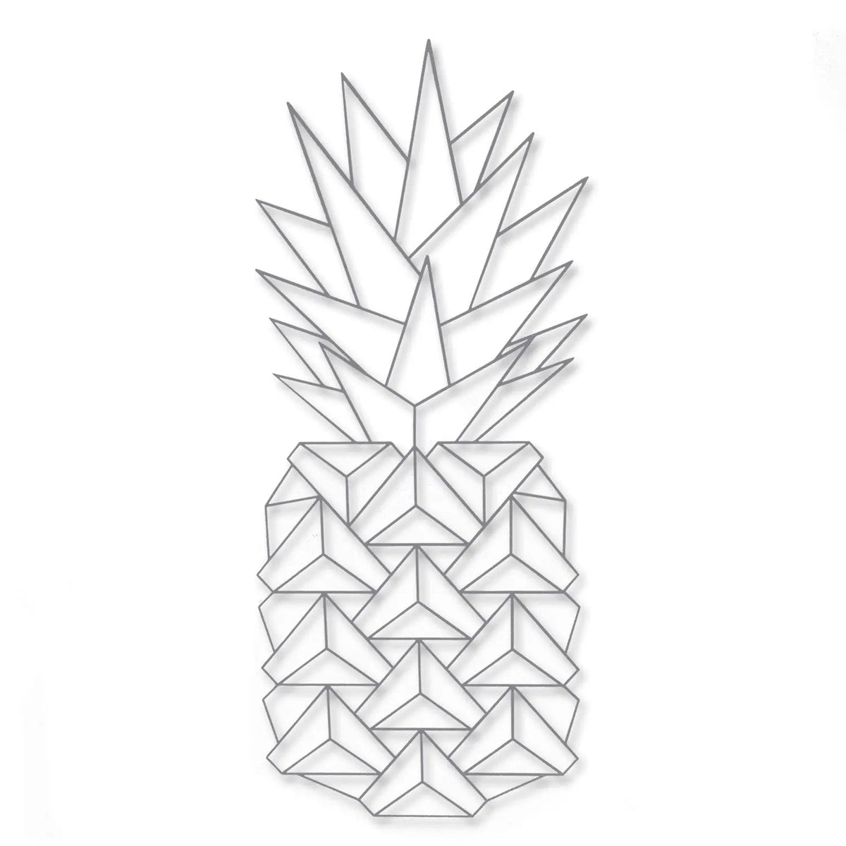 Origami Ananas V2 aus Holz -