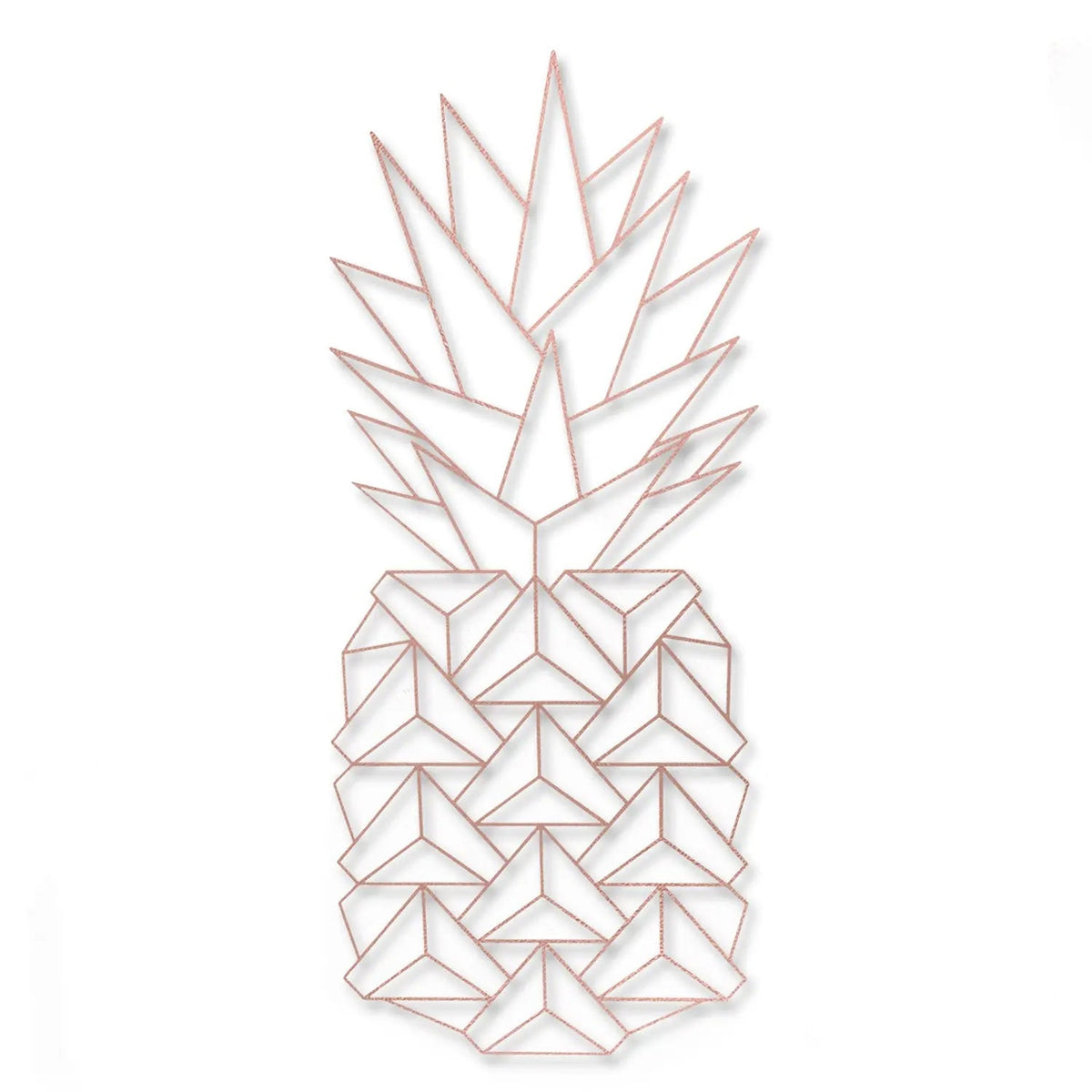 Origami Ananas V2 aus Holz -