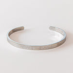 Armreif mit Gravur | Silber | Inhale - Exhale