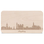 Frühstücksbrettchen Skyline Augsburg