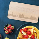 Frühstücksbrettchen Skyline Augsburg