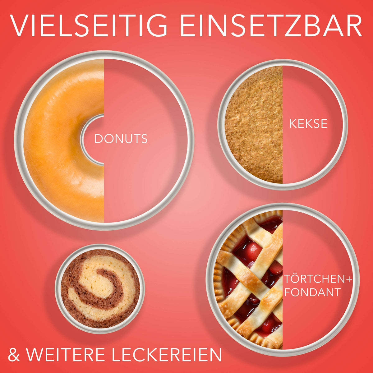 Edelstahl Ausstechformen Ringe - 12 Stück Namma Markt