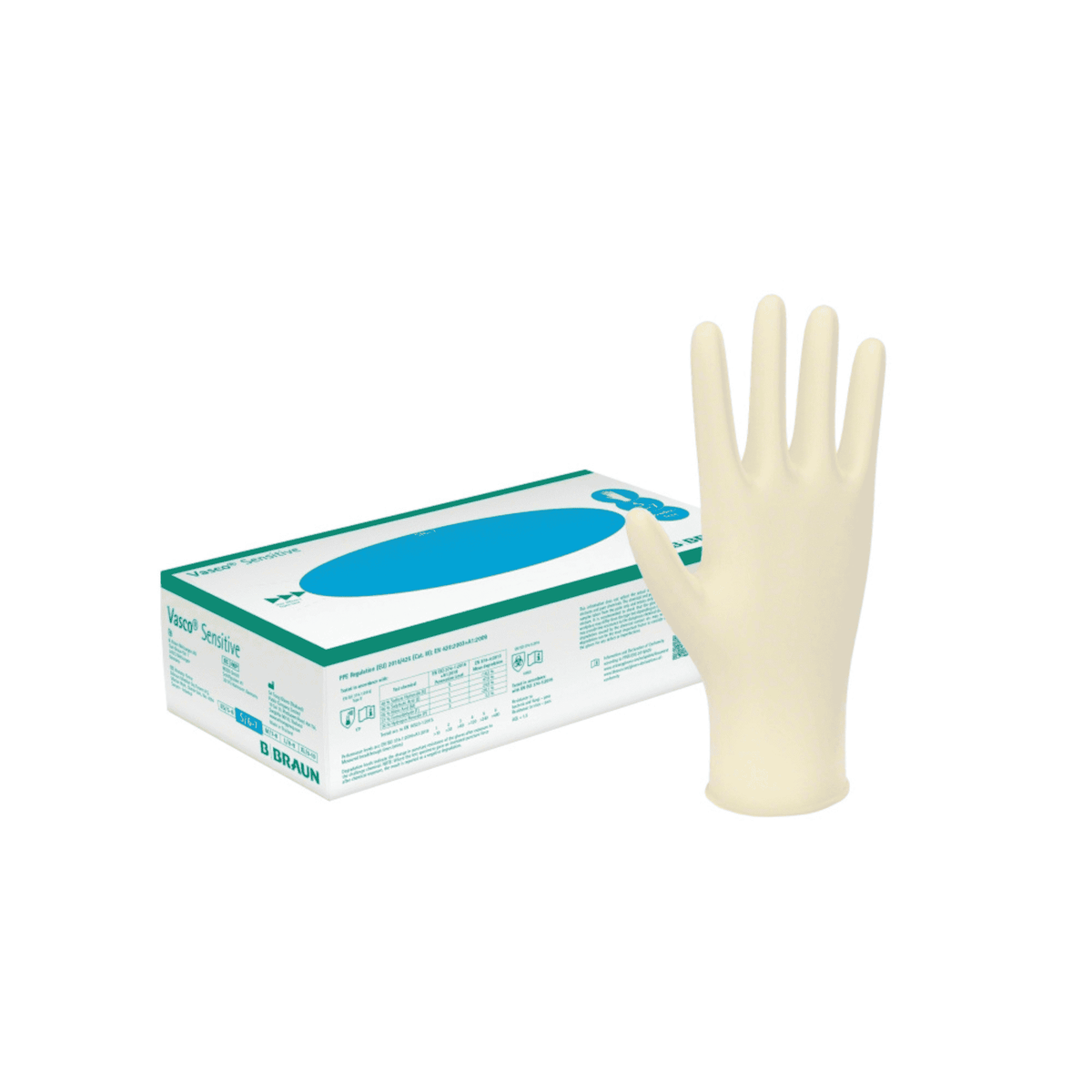 B. Braun Vasco® Sensitive Latex- Untersuchungshandschuhe Namma Markt