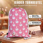 Kinder Turnbeutel Schwan