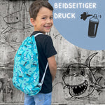 Kinder Turnbeutel Hai
